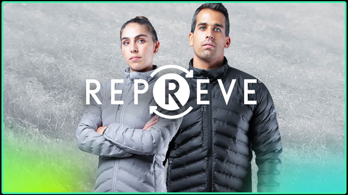 Eine Faser aus recyceltem Kunststoff: Repreve®